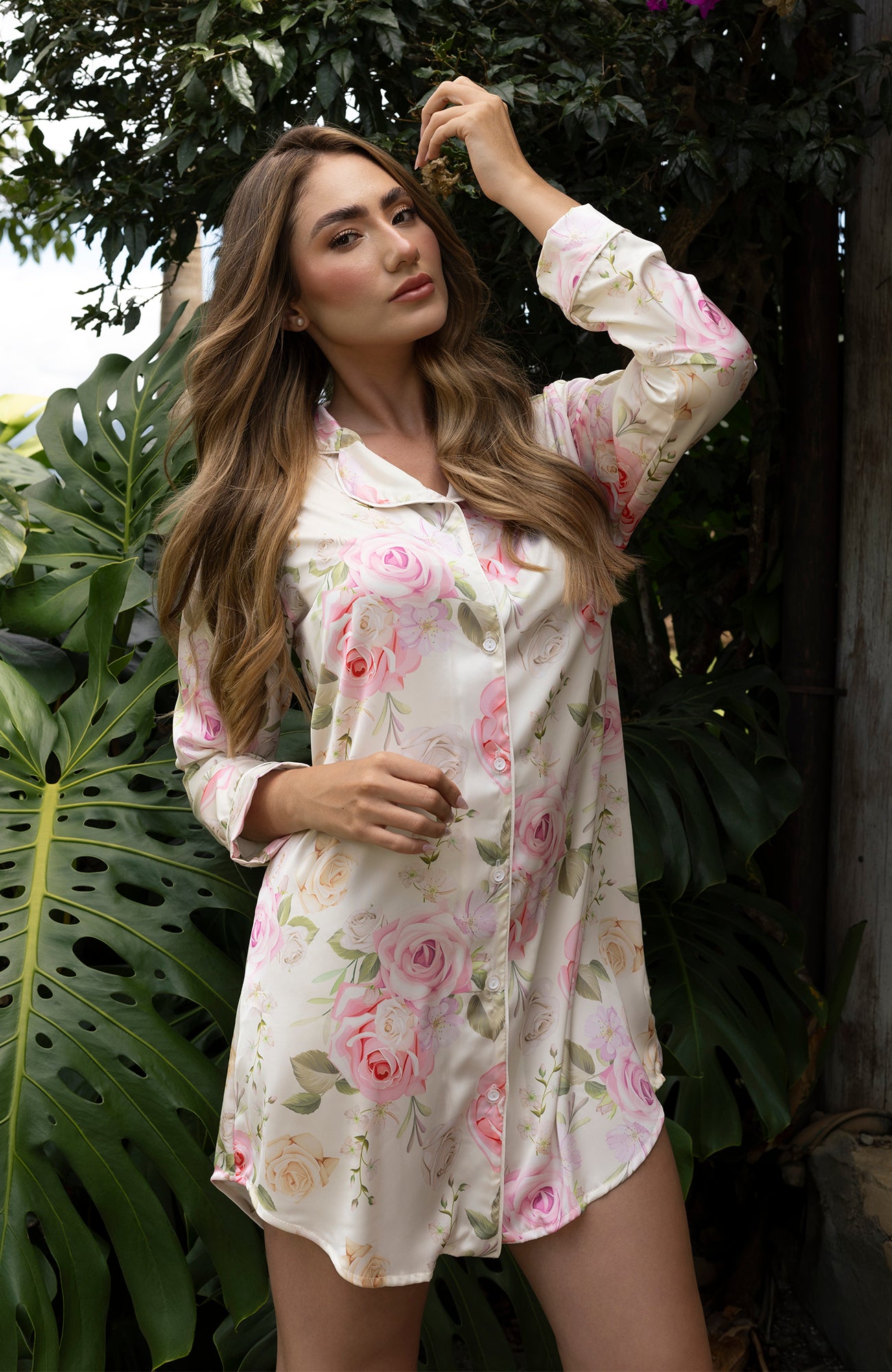 OLIVIA BATA MANGA LARGA